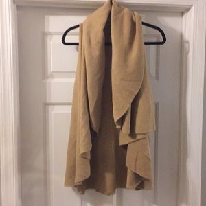 Lulus Sleeveless Open Sweater